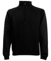 Fruit of the Loom Classic 80/20 zip neck sweatshirt 62114