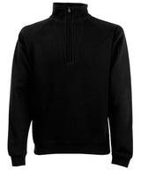 Fruit of the Loom Classic 80/20 zip neck sweatshirt 62114