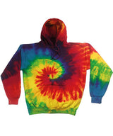 Colortone Rainbow tie-dye hoodie TD31M