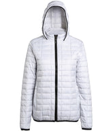 2786 - Women's honeycomb hooded jacket