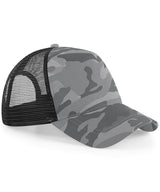 Beechfield Camo snapback trucker BC694
