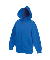 Fruit of the Loom Kids classic hooded sweatshirt jacket 62045
