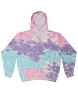 Colortone Rainbow tie-dye hoodie TD31M