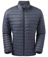 2786 - Melange padded jacket