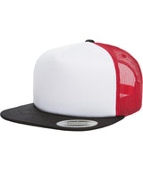 Flexfit by Yupoong Foam trucker with white front (6005FW) YP076