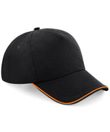 Beechfield Authentic 5-panel cap - piped peak BC25C