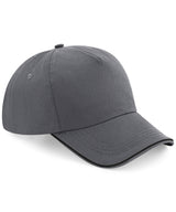 Beechfield Authentic 5-panel cap - piped peak BC25C