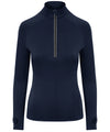 AWDis Just Cool Women's Cool Flex long half-zip top JC035