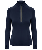 AWDis Just Cool Women's Cool Flex long half-zip top JC035