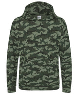 AWDis Just Hoods Kids camo hoodie JH14J