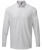 Premier Maxton check long sleeve shirt PR252