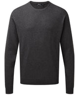 Premier Crew neck cotton-rich knitted sweater PR692