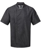 Premier Chef's zip-close short sleeve jacket PR906