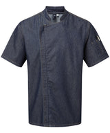 Premier Chef's zip-close short sleeve jacket PR906