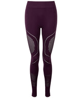 TriDri Women's TriDri seamless '3D fit' multi-sport reveal leggings TR207