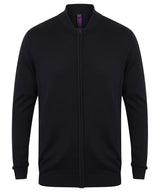 Henbury Unisex zip-through cardigan HB718