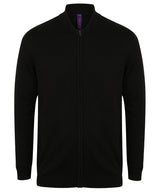 Henbury Unisex zip-through cardigan HB718
