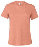 Bella+Canvas Women's relaxed Jersey short sleeve tee - Heather Sunset