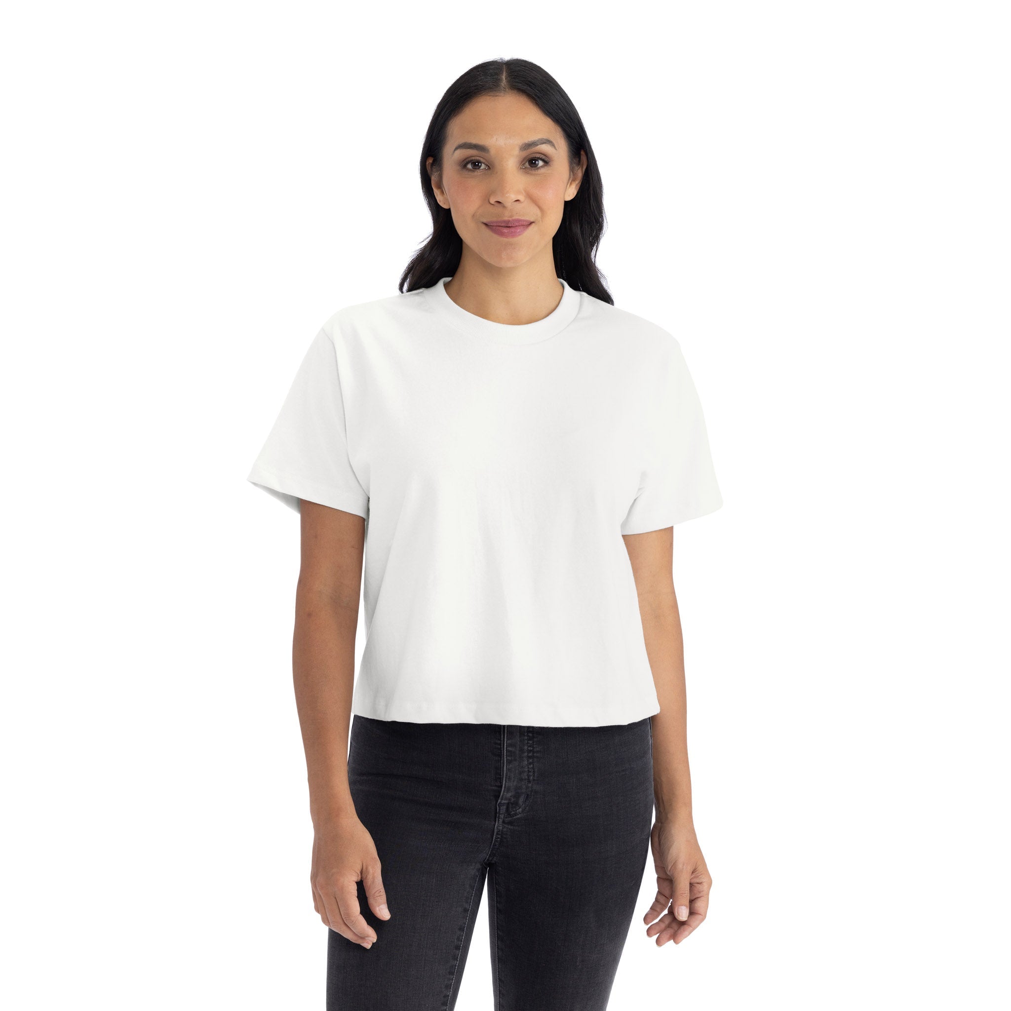 Next Level Apparel Womens Heavyweight Boxy T-Shirt N7610