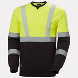 Helly Hansen Fyre Sweatshirt 79297 - Yellow/Ebony