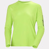 Helly Hansen Women's Classic Logo 2.0 Long Sleeve 79314 - Luminous Green