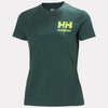 Helly Hansen Women's Classic Logo 2.0 T-Shirt 79315 - Darkest Spruce