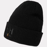Helly Hansen Classic Logo Cuff Beanie 79882 - Black