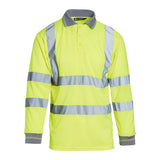 Blackrock Long Sleeved Hi-Vis Polo Shirt - Yellow