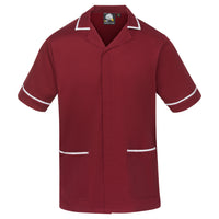 Maroon - White