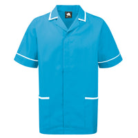 Teal - White