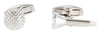 Golf Ball & Tee Engravable Back Cufflinks by Dalaco