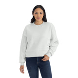 Next Level Apparel Womens Heavyweight Cropped Length Sweatshirt N9087
