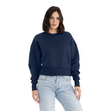 Next Level Apparel Womens Heavyweight Cropped Length Sweatshirt N9087