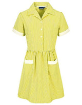 Blue Max Banner Kinsale Corded Stripe Dress 913119 - Yellow