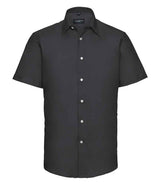 Russell Athletic Collection Short Sleeve Tailored Oxford Shirt 923M