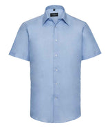 Russell Athletic Collection Short Sleeve Tailored Oxford Shirt 923M