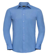 Russell Athletic Collection Long Sleeve Tailored Poplin Shirt 924M