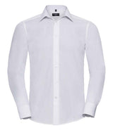 Russell Athletic Collection Long Sleeve Tailored Poplin Shirt 924M