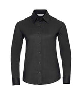 Russell Athletic Collection Ladies Long Sleeve Easy Care Oxford Shirt 932F