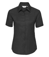 Russell Athletic Collection Ladies Short Sleeve Easy Care Oxford Shirt 933F