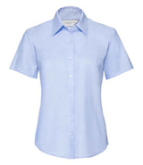 Russell Athletic Collection Ladies Short Sleeve Easy Care Oxford Shirt 933F