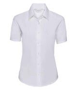 Russell Athletic Collection Ladies Short Sleeve Easy Care Oxford Shirt 933F