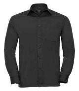 Russell Athletic Collection Long Sleeve Easy Care Poplin Shirt 934M