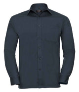 Russell Athletic Collection Long Sleeve Easy Care Poplin Shirt 934M