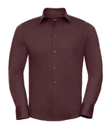 Russell Athletic Collection Long Sleeve Easy Care Fitted Shirt 946M