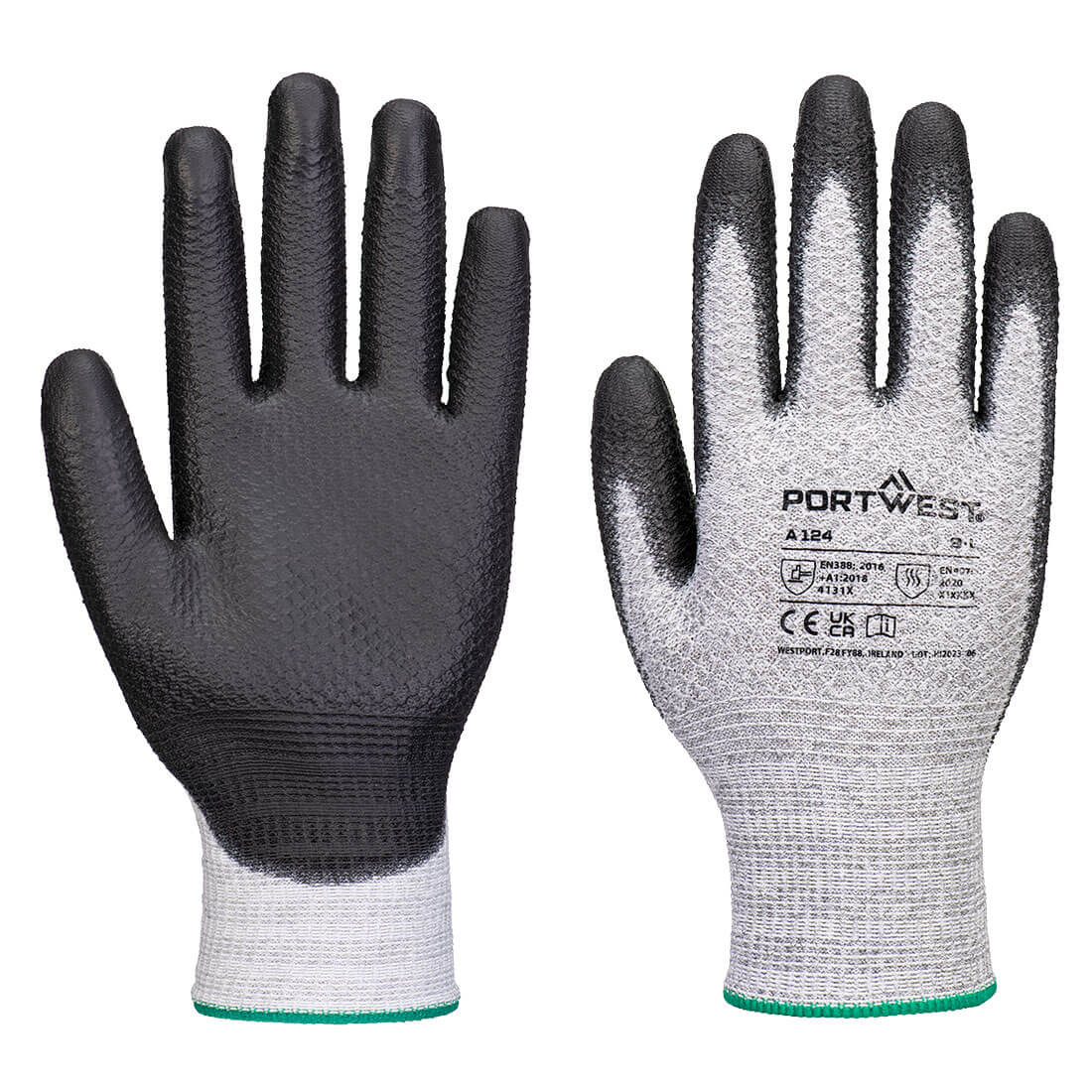 Portwest Grip 13 PU Diamond Knit Glove (Pk12) A124
