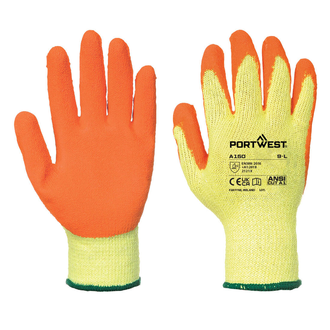 Portwest Grip 10 Latex Economy Glove A150