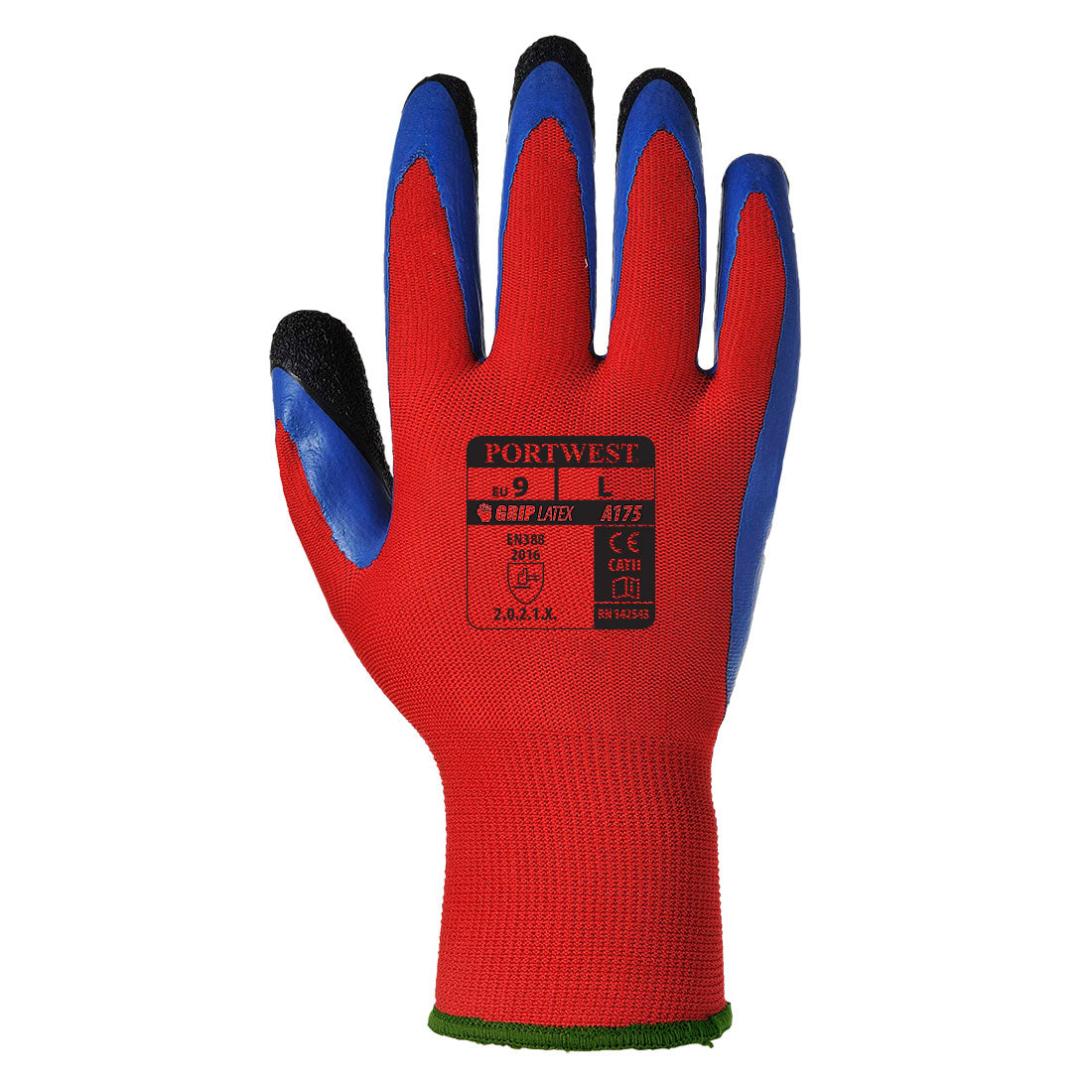 Portwest Grip 13 Latex Double Coated Glove A175