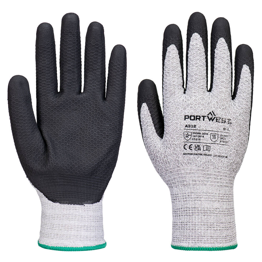 Portwest Grip 13 Nitrile Diamond Knit Glove (Pk12) A312