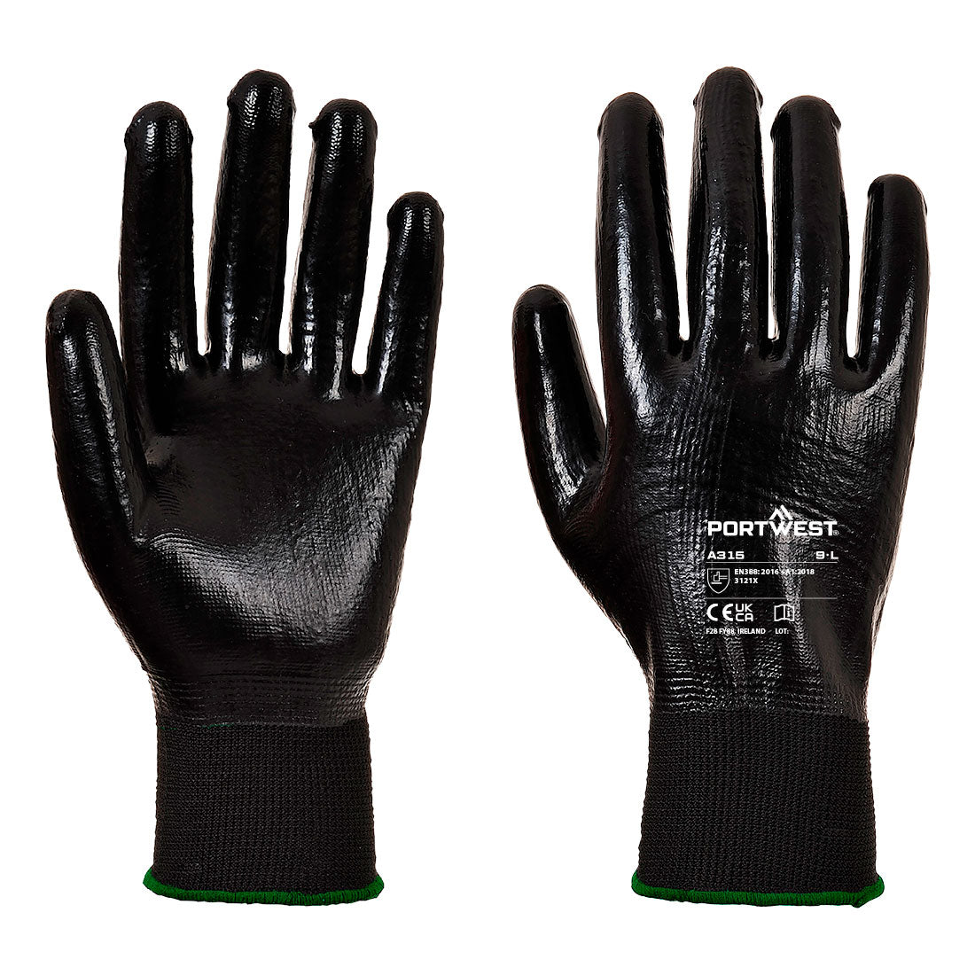 Portwest Grip 13 Full Coating Nitrile Glove A315
